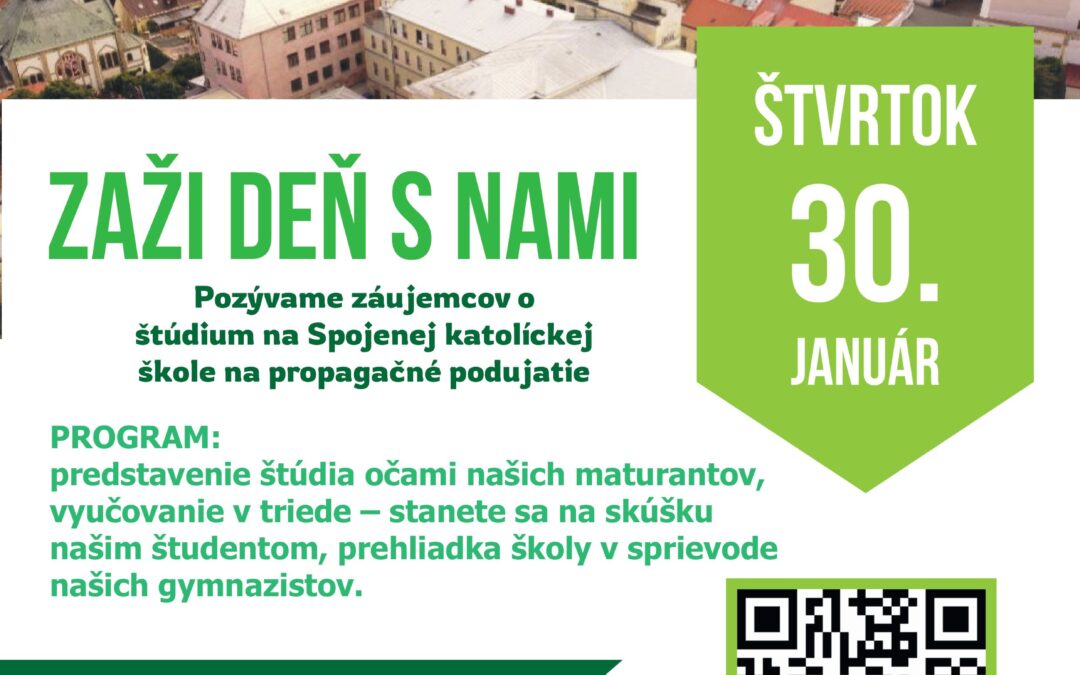 Zaži deň s nami